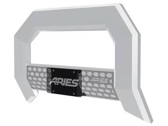 Aries License Plate Relocation Bracket
